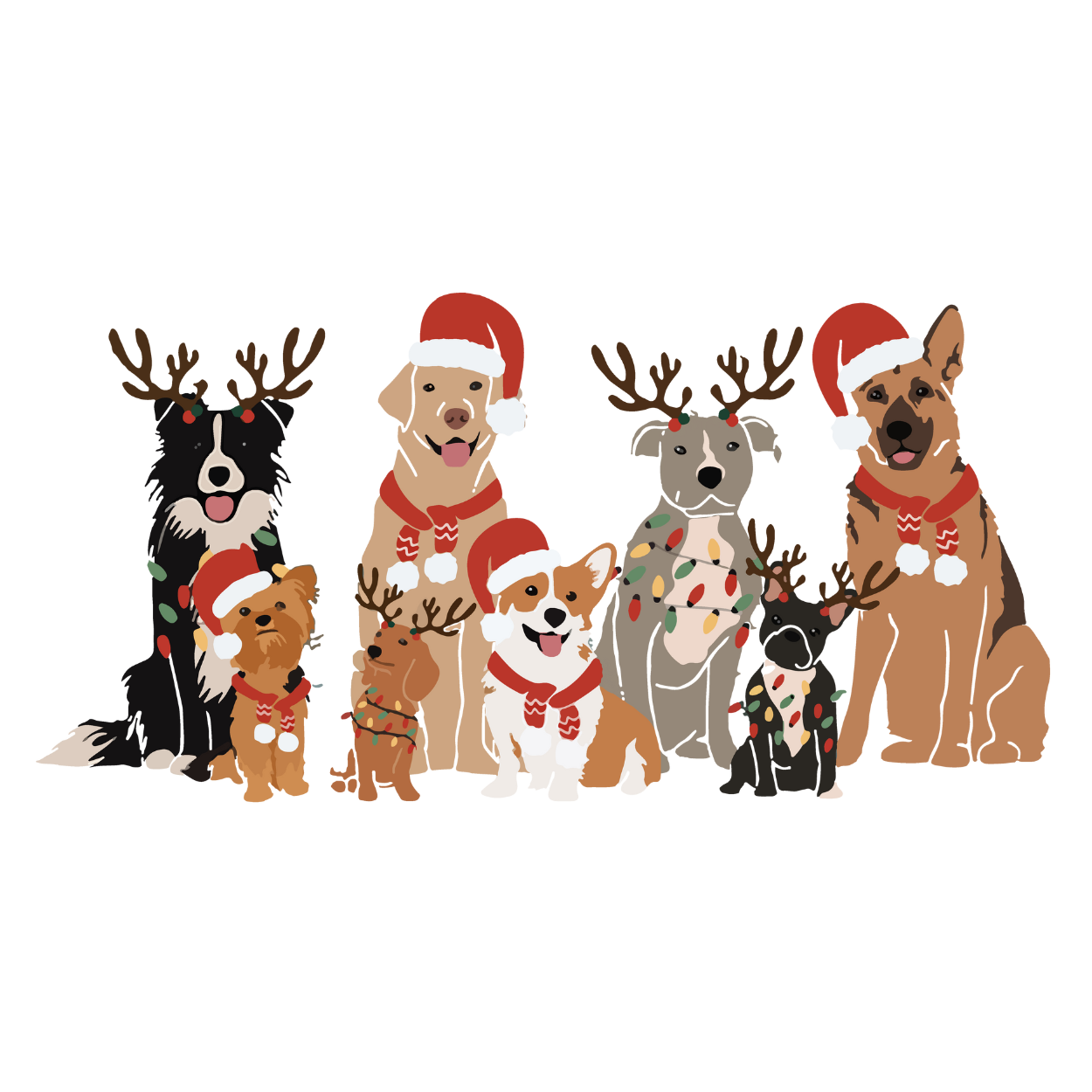 Christmas Dogs