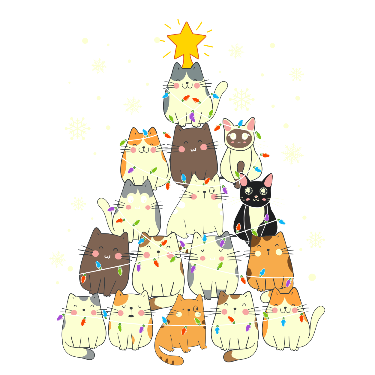 Christmas Cat Tree