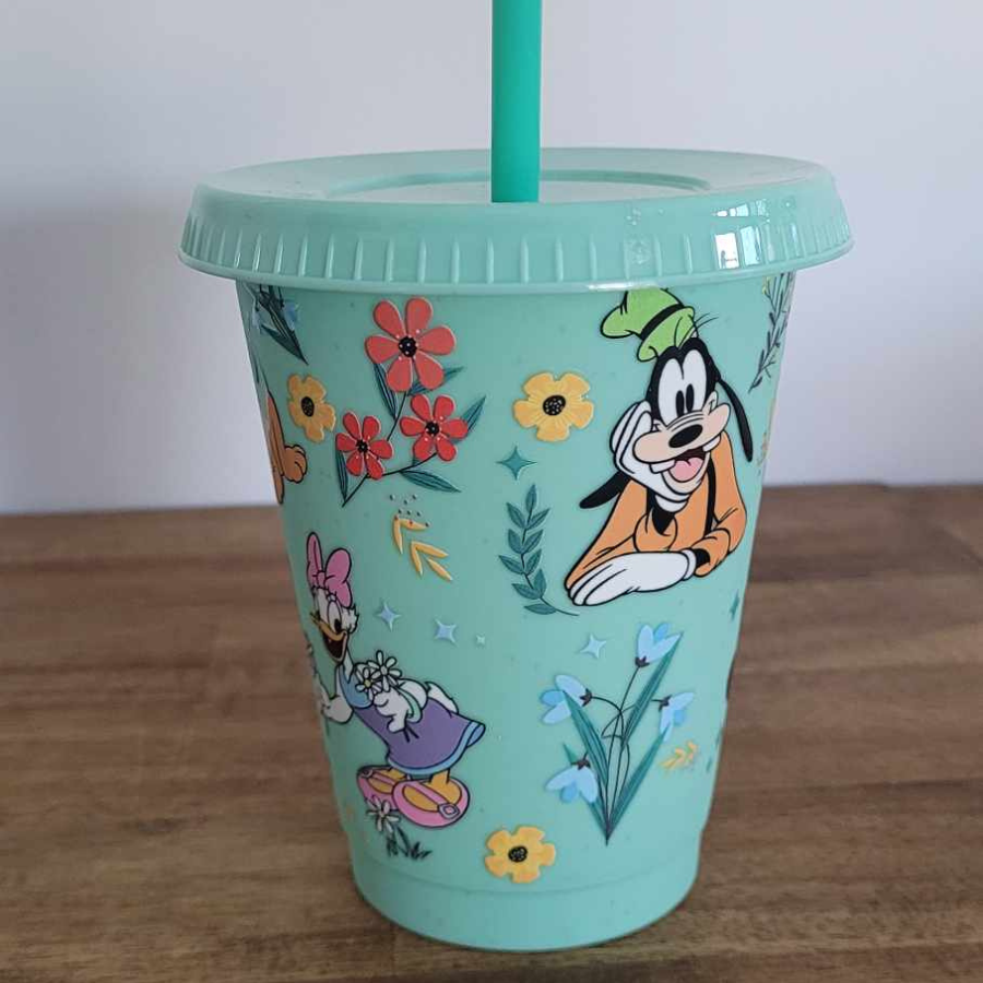 Kids Tumber #5 12oz Mint Tumbler with Mint Straw