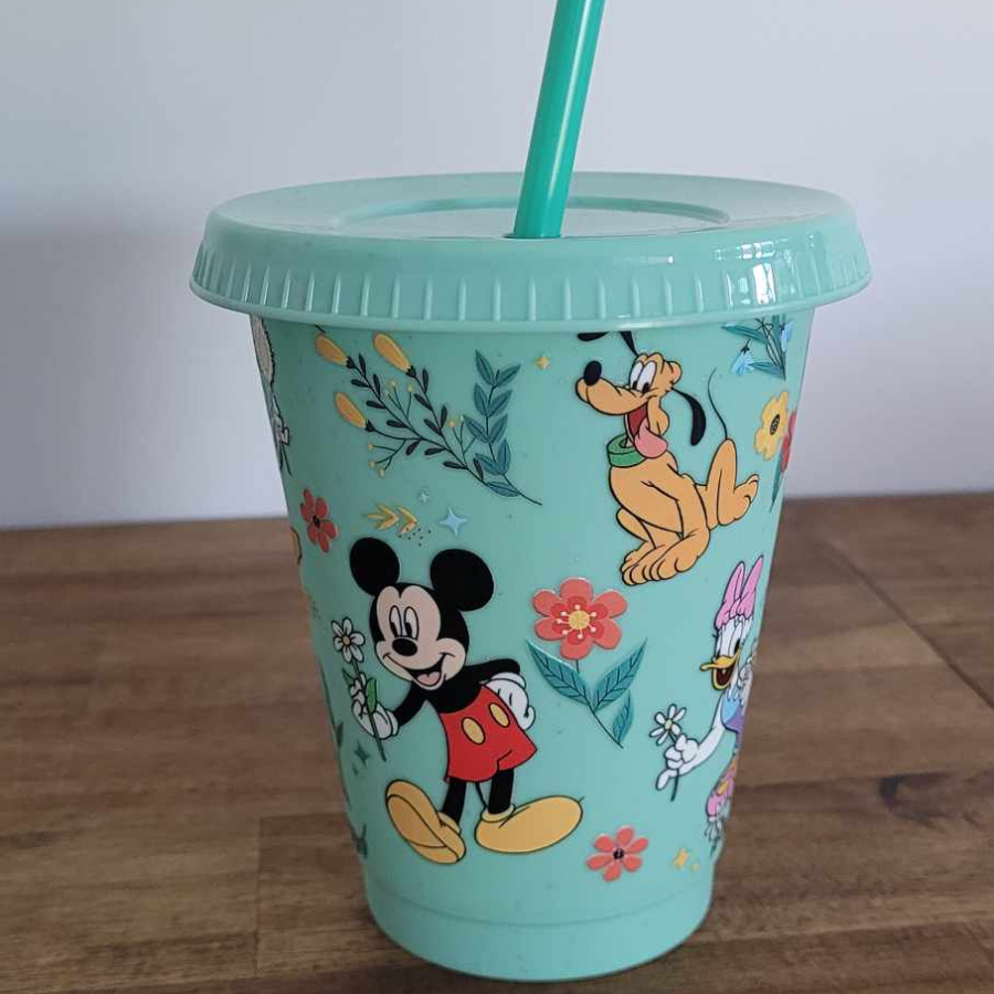 Kids Tumber #5 12oz Mint Tumbler with Mint Straw