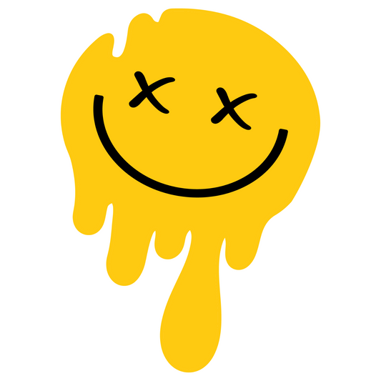 Melted Smiley Face